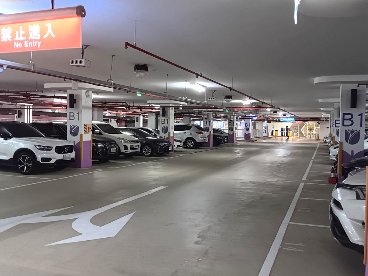 大墩國中地下停車場