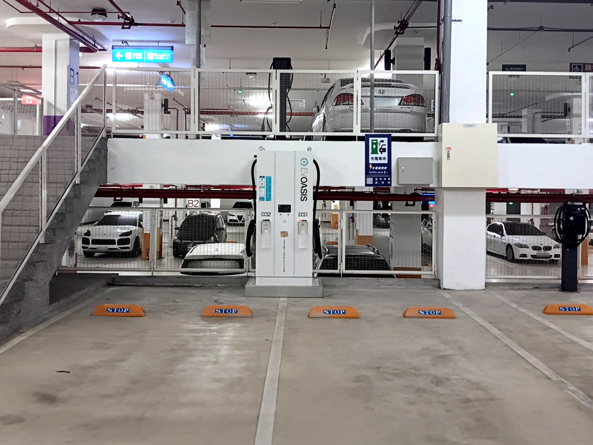 大墩國中地下停車場