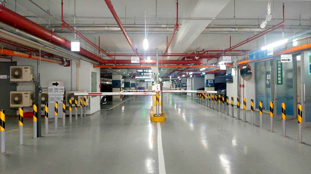 桃園大有立體暨殯葬園區停車場