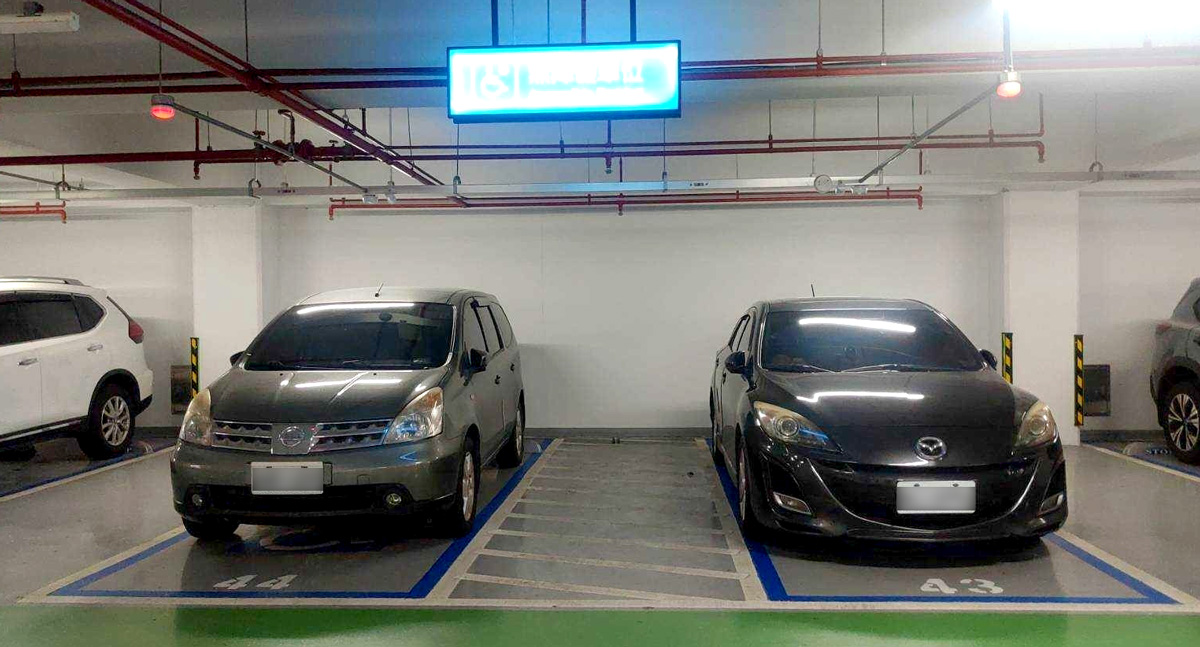 桃園大有立體暨殯葬園區停車場