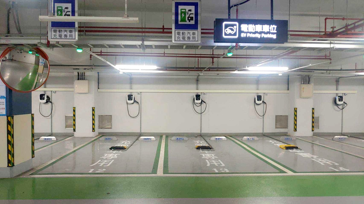 桃園大有立體暨殯葬園區停車場