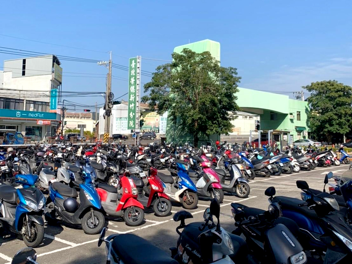 榮民總醫院新竹分院停車場