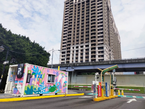 新店溪綠寶石區停車場