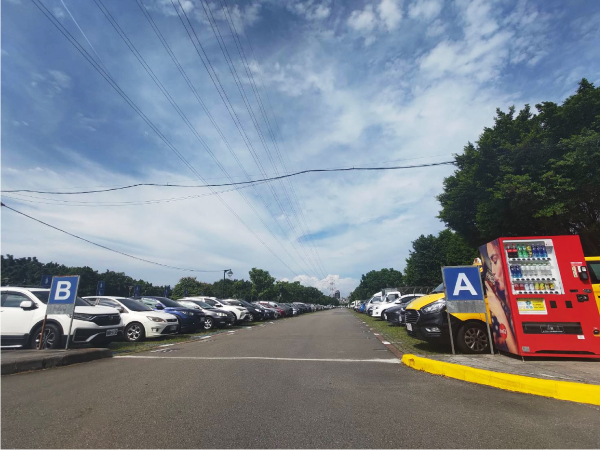 新店溪綠寶石區停車場